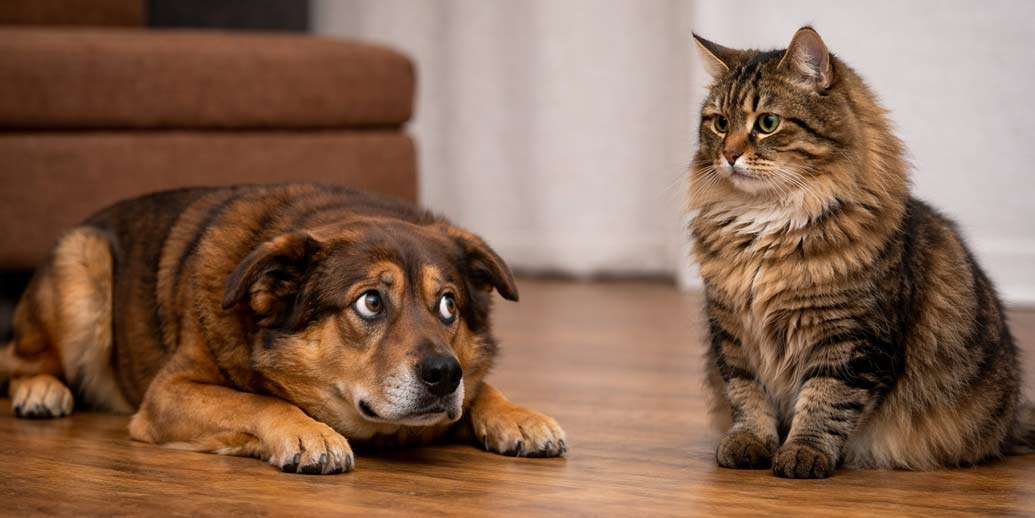 Comment aider un chien craintif à interagir avec d’autres animaux ?