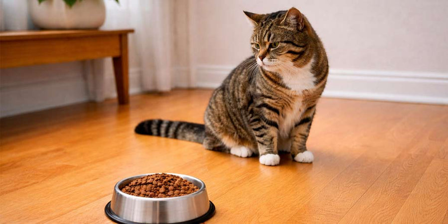 Comment réagir si mon chat refuse de manger ?
